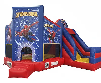 Spiderman Bounce & Slide Silly, playful, bright fun for all ages!